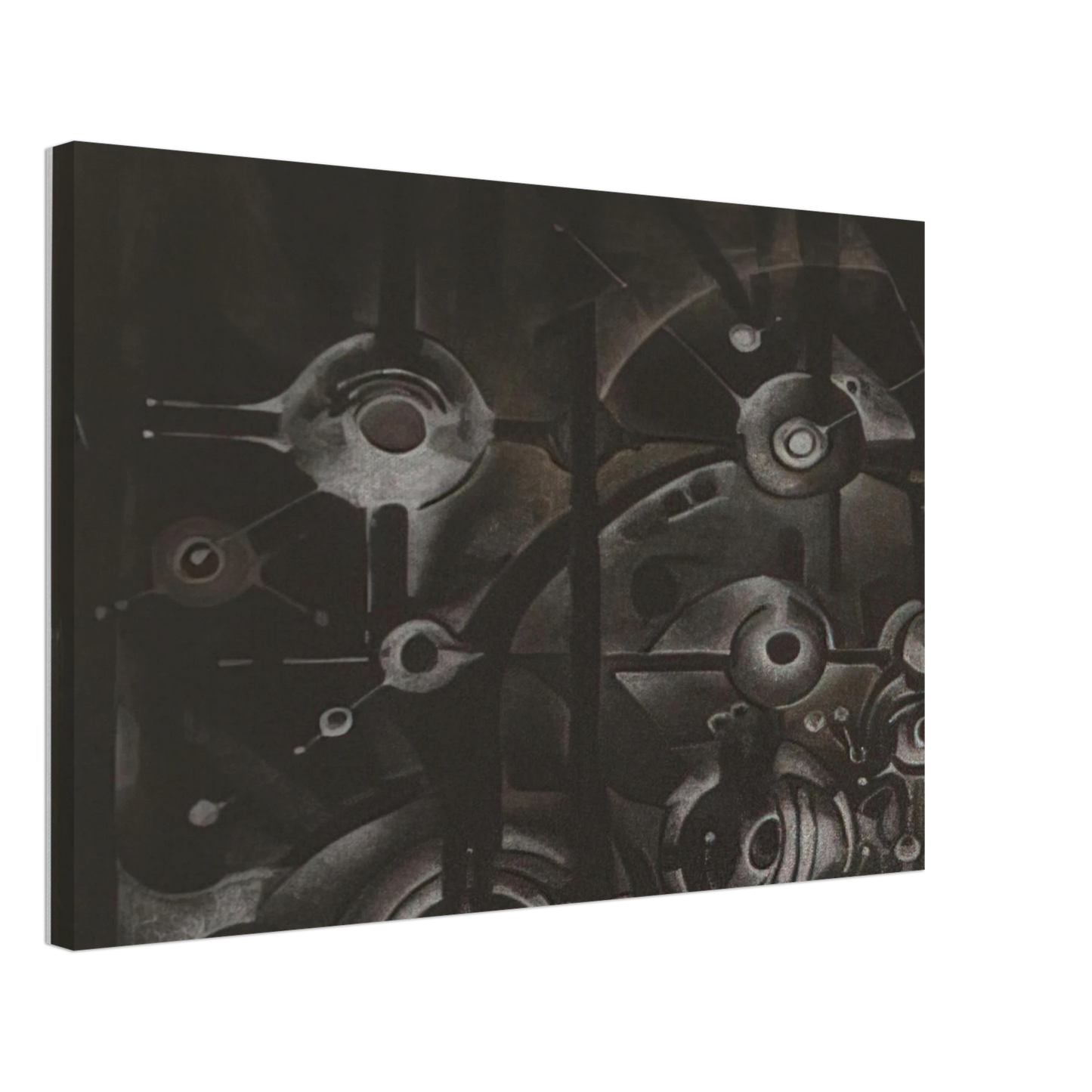 Lee Bontecou - UNTITLED 1998 Canvas - 70x100 cm / 28x40 inches-canvas