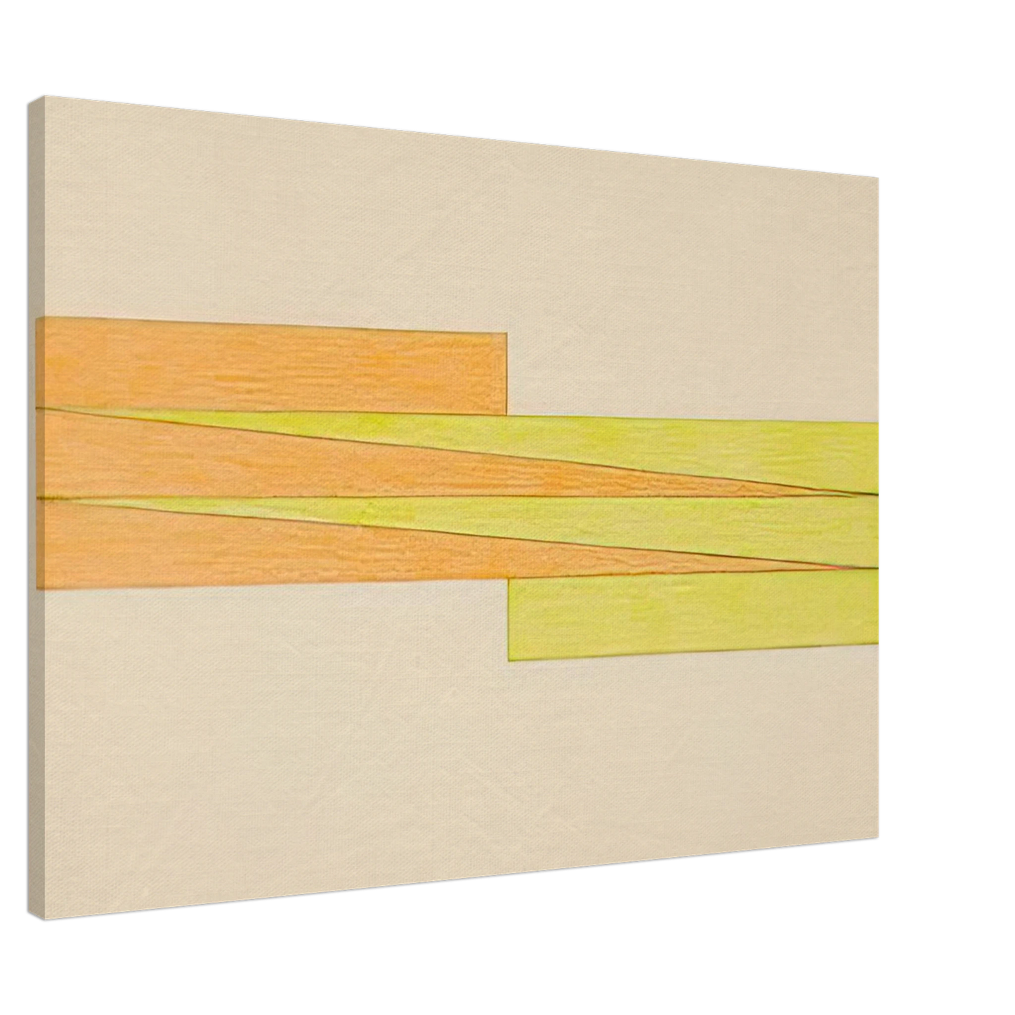 Larry Zox - Untitled - 1965 Canvas - 20x30 cm / 8x12 inches-canvas