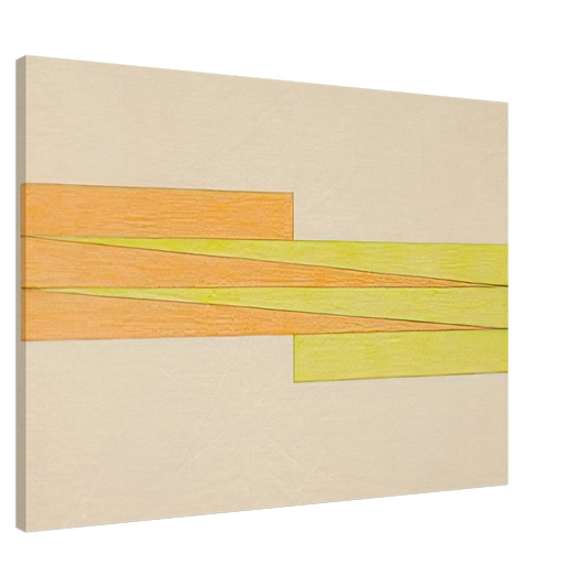 Larry Zox - Untitled - 1965 Canvas - 20x30 cm / 8x12 inches-canvas