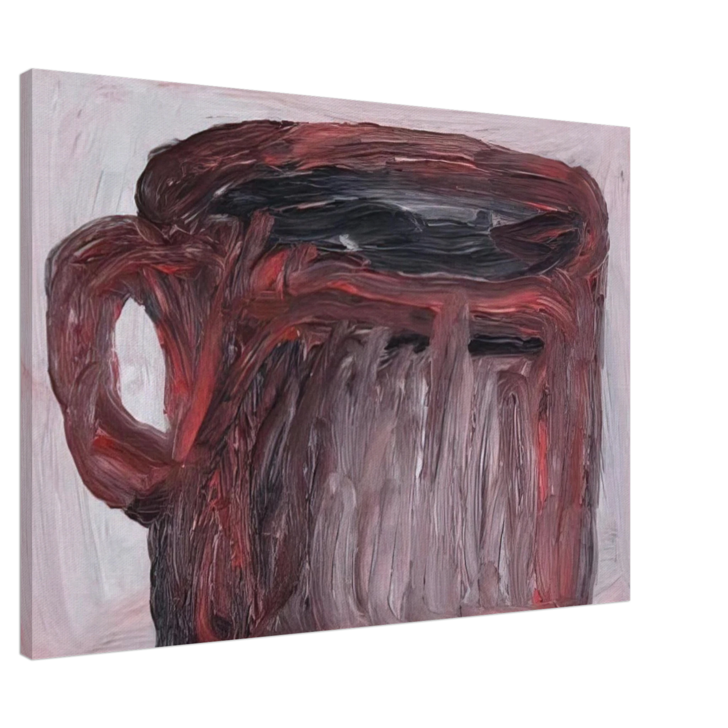 Philip Guston - UNTITLED CUP Canvas - 20x30 cm / 8x12 inches-canvas