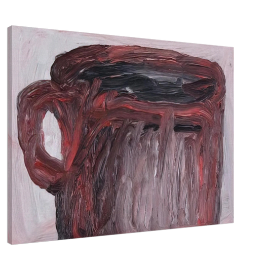 Philip Guston - UNTITLED CUP Canvas - 20x30 cm / 8x12 inches-canvas