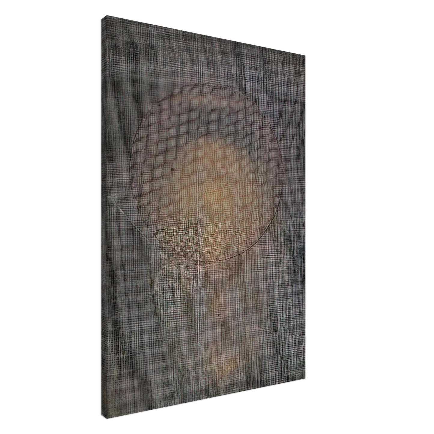 Manuel Rivera - Espejo de sacrista - Art Informel Canvas - 20x30 cm / 8x12 inches-canvas