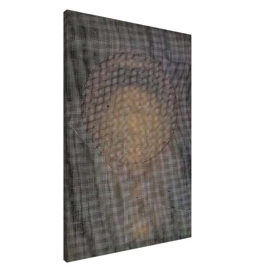 Manuel Rivera - Espejo de sacrista - Art Informel Canvas - 20x30 cm / 8x12 inches-canvas