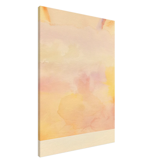 Ronnie Landfield - Pale Dunes - 1970 Canvas - 20x30 cm / 8x12 inches-canvas