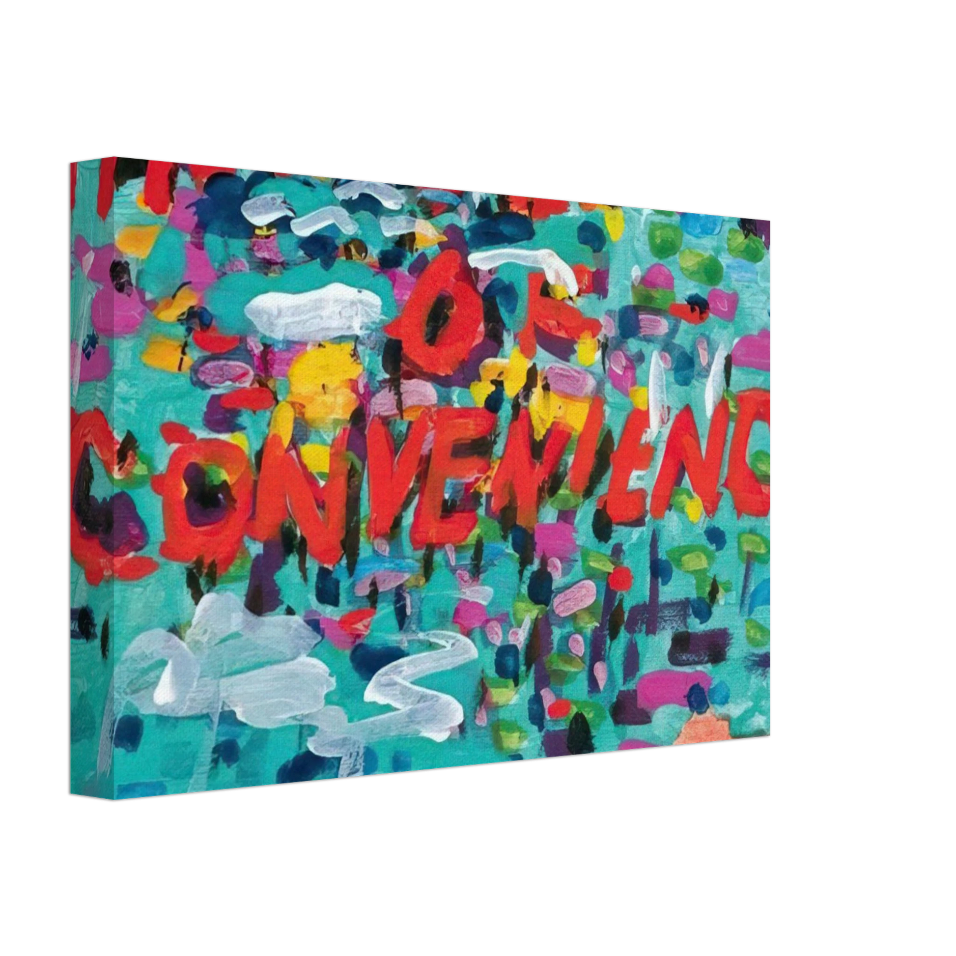 Paul Thek - Philosophy of Convenience - 1988 Canvas - 70x100 cm / 28x40 inches-canvas