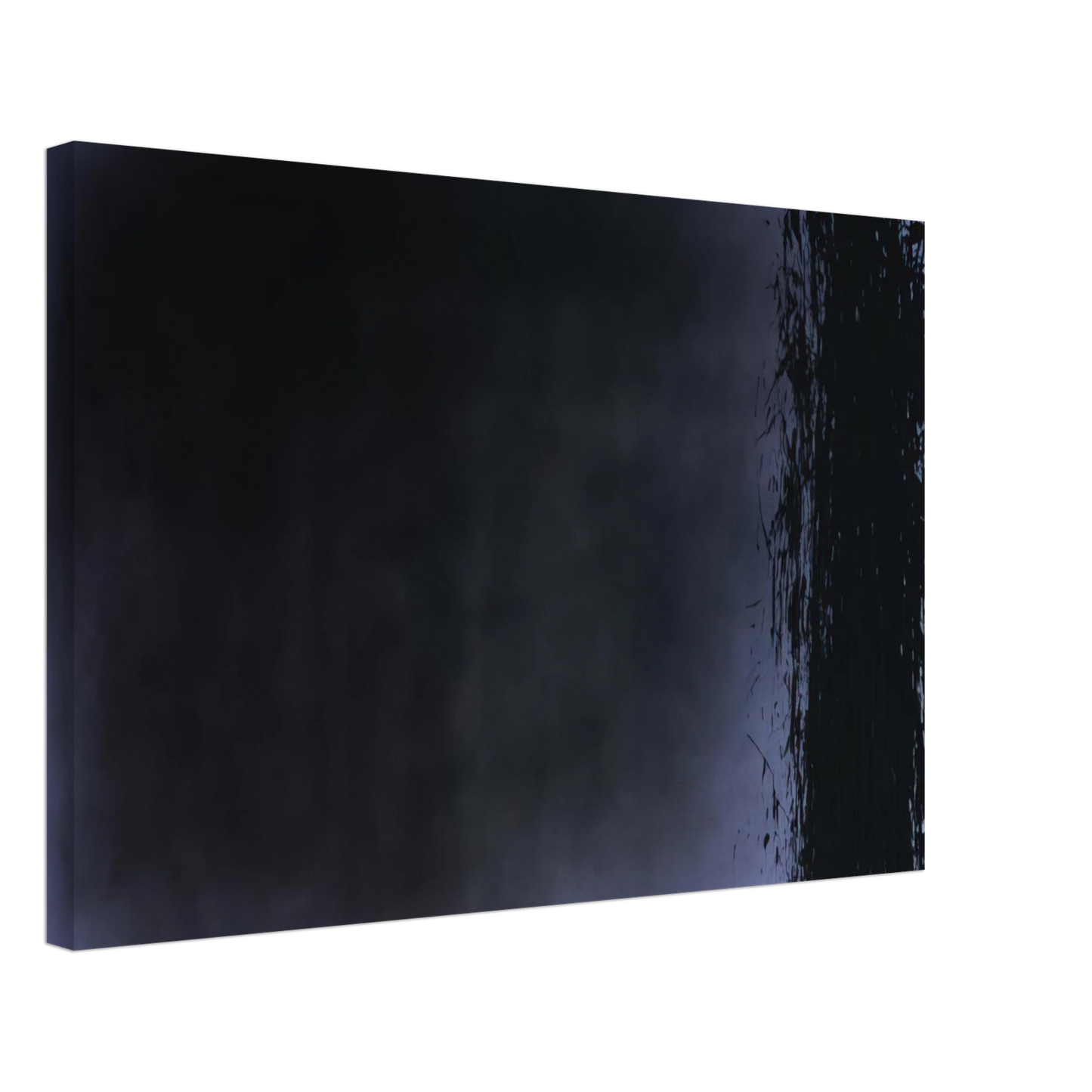 Hans Hartung - Untitled T1980-K5 - 1980 Canvas - 40x60 cm / 16x24 inches-canvas