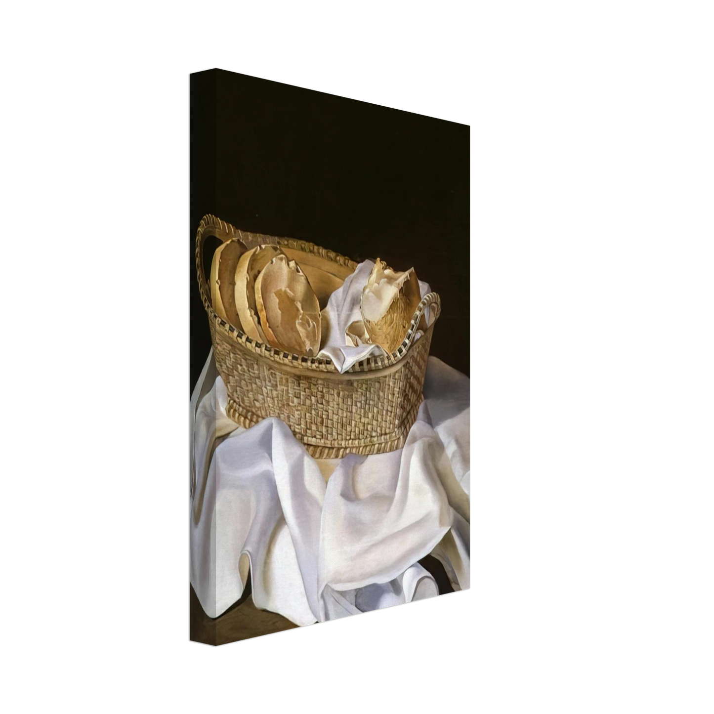 Salvador Dali - THE BASKET OF BREAD Canvas - 40x60 cm / 16x24 inches-canvas