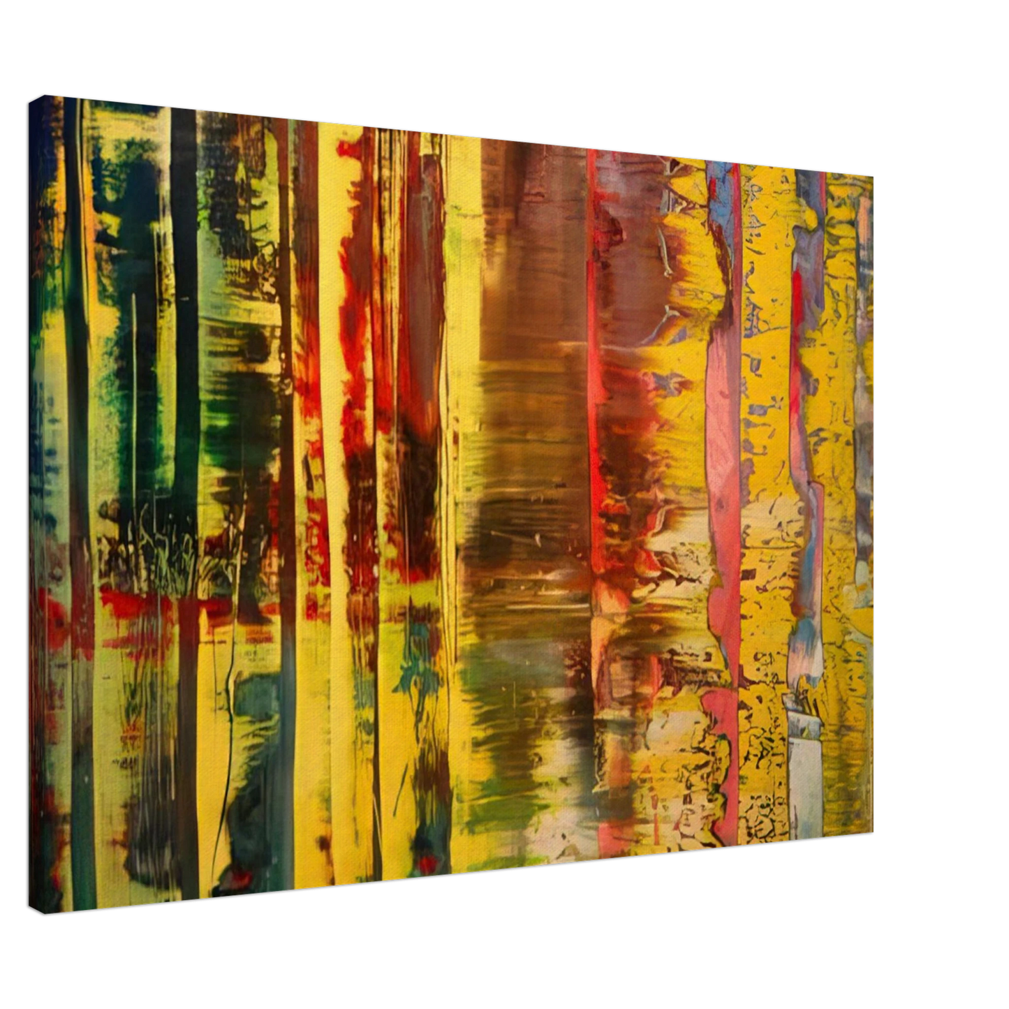 Gerhard Richter - ABSTRACT PAINTING 780 1 1 Canvas - 20x30 cm / 8x12 inches-canvas