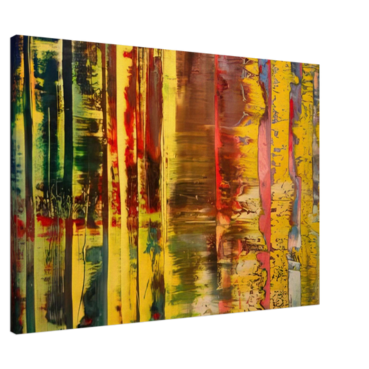 Gerhard Richter - ABSTRACT PAINTING 780 1 1 Canvas - 20x30 cm / 8x12 inches-canvas
