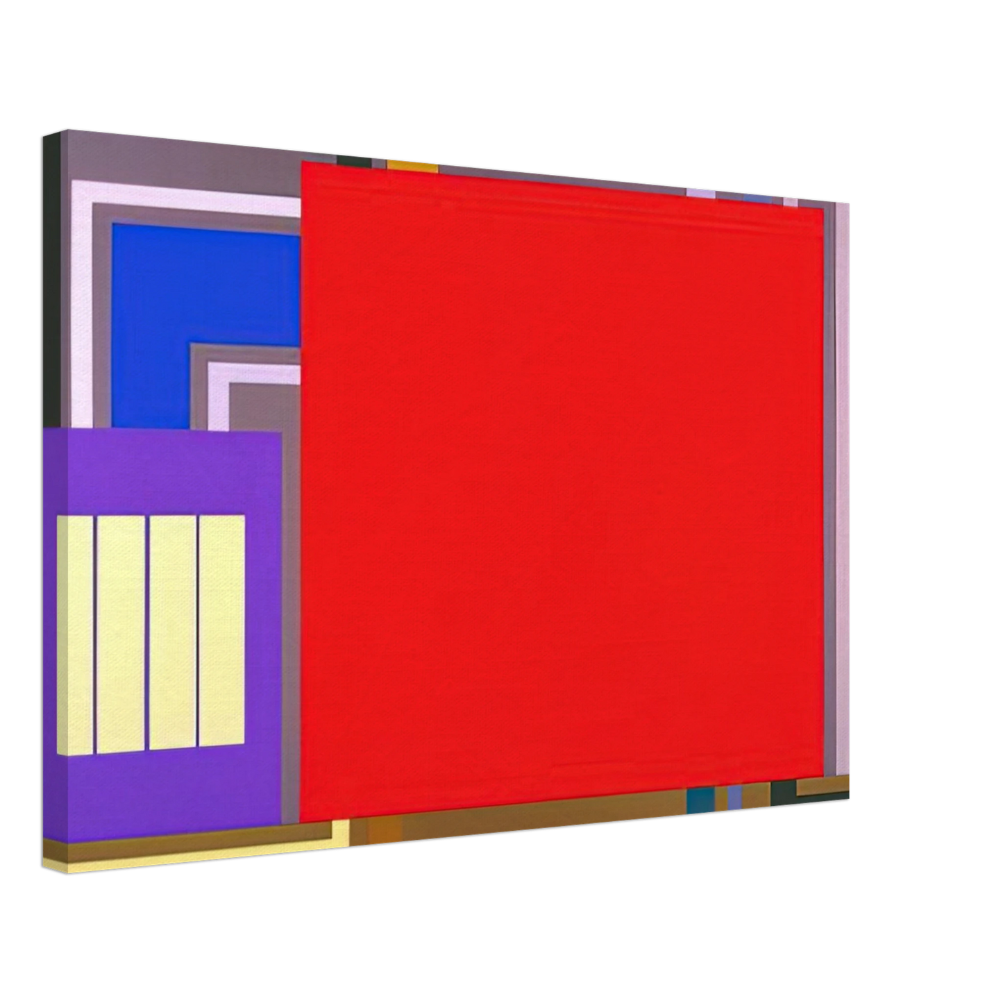 Peter Halley - Power User - 1995 Canvas - 40x60 cm / 16x24 inches-canvas