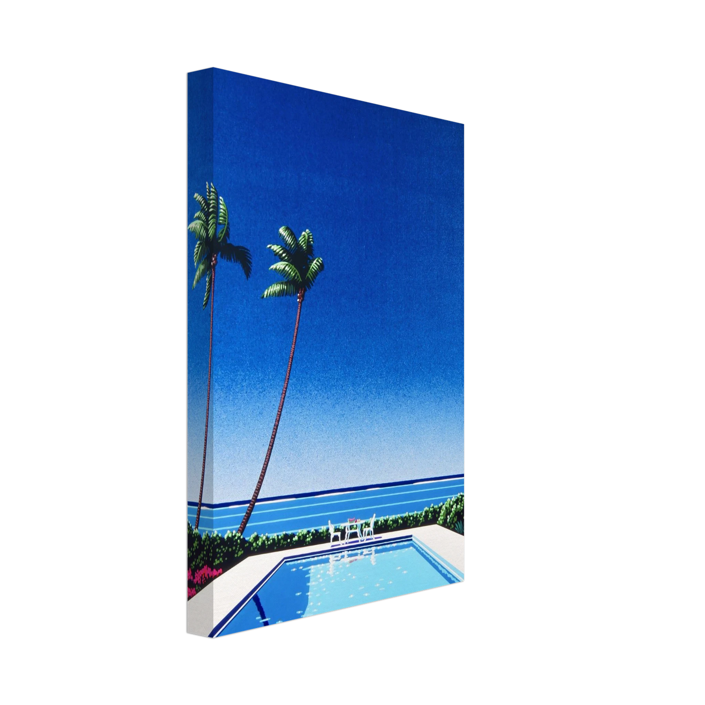 Hiroshi Nagai - Watermelon Pool Canvas - 70x100 cm / 28x40 inches-canvas