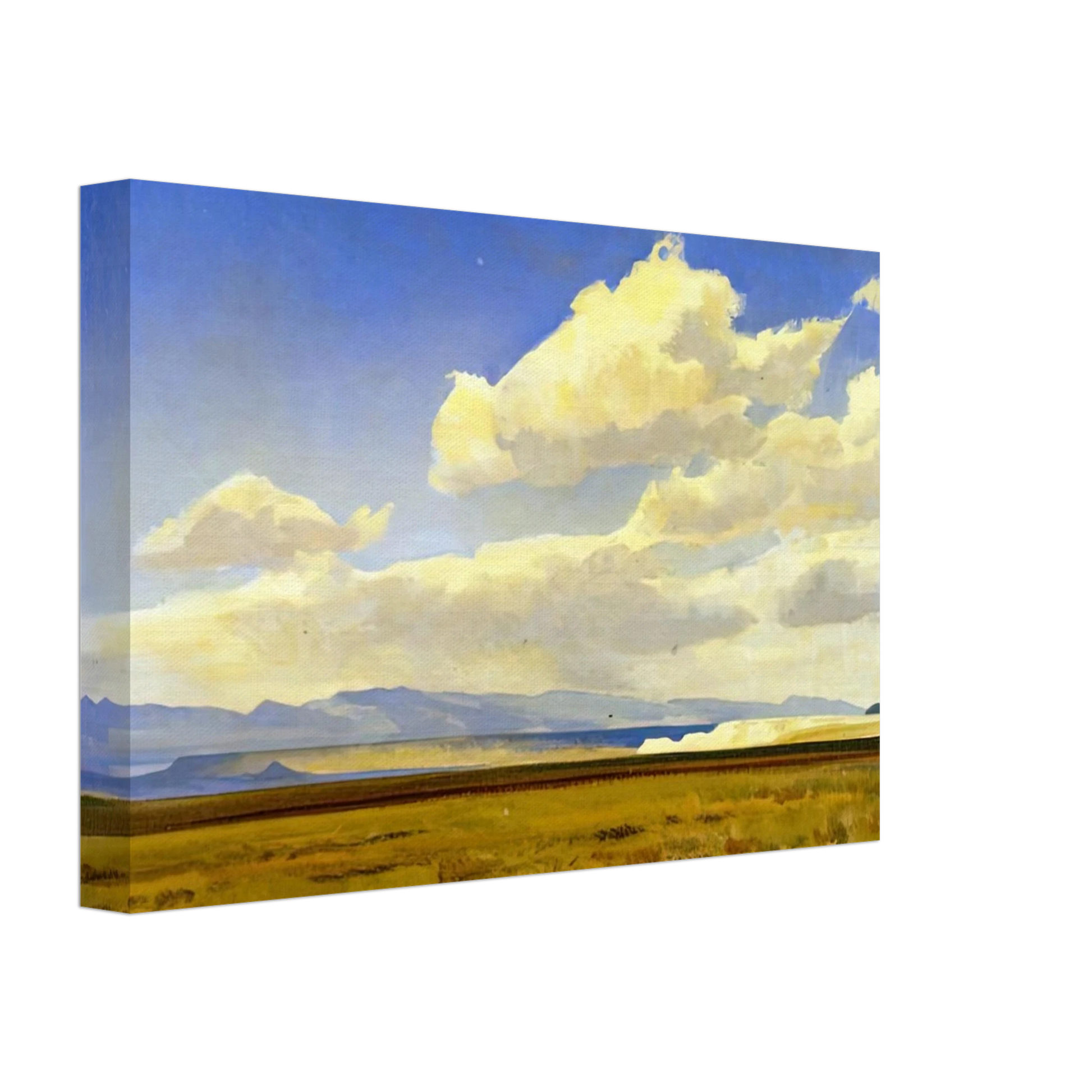 Maynard Dixon - WIND OF WYOMING 1936 Canvas - 40x60 cm / 16x24 inches-canvas