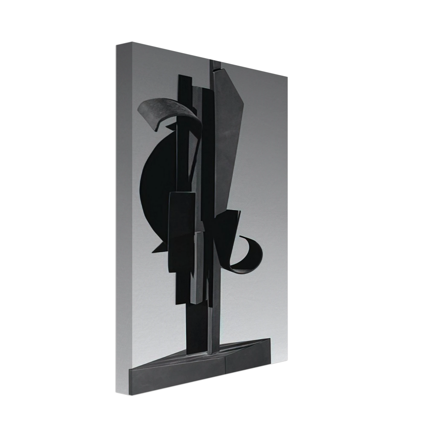 Louise Nevelson - SKY HOOK MAQUETTE 1977 Canvas - 70x100 cm / 28x40 inches-canvas