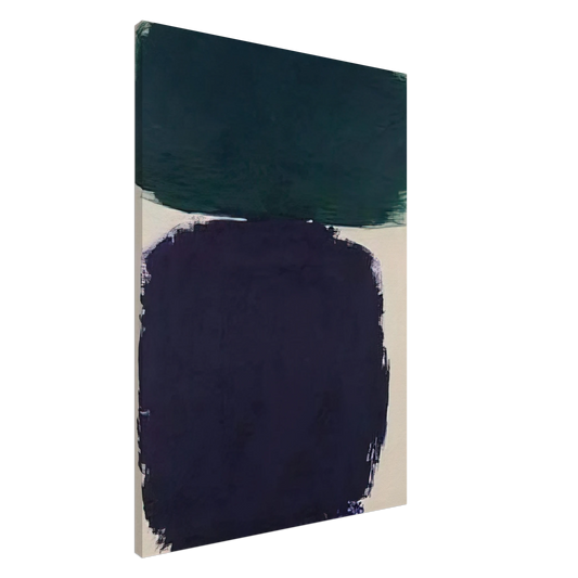 Ray Parker - Untitled - 1961 Canvas - 20x30 cm / 8x12 inches-canvas