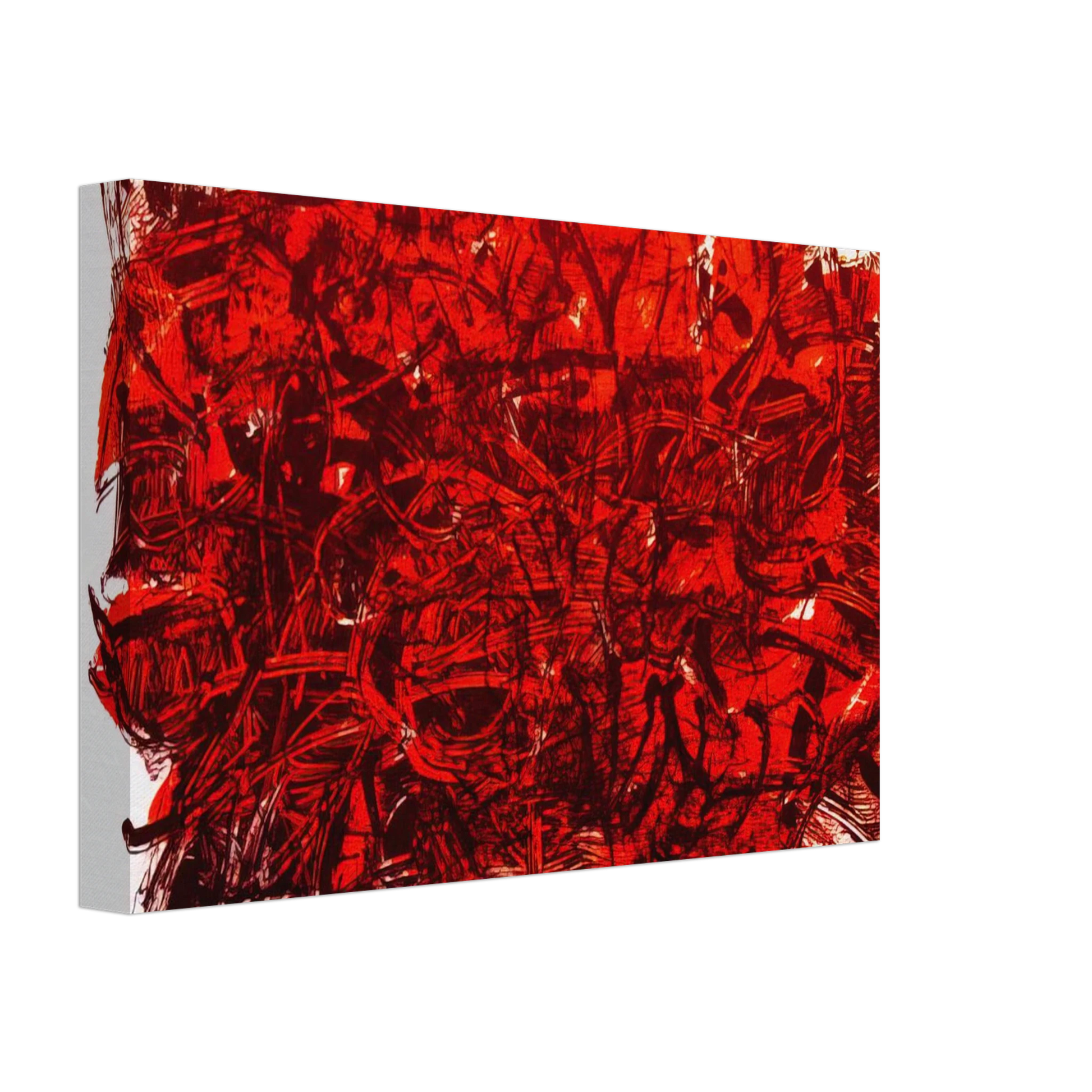 Jean-Paul Riopelle - Leaves III Canvas - 70x100 cm / 28x40 inches-canvas