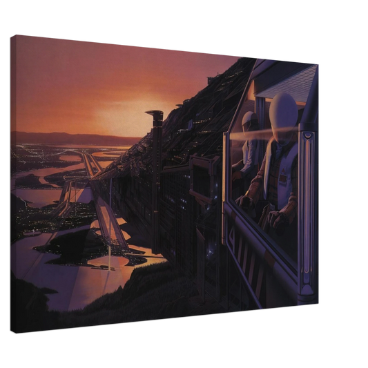 Syd Mead - Syd Mead Canvas - 20x30 cm / 8x12 inches-canvas