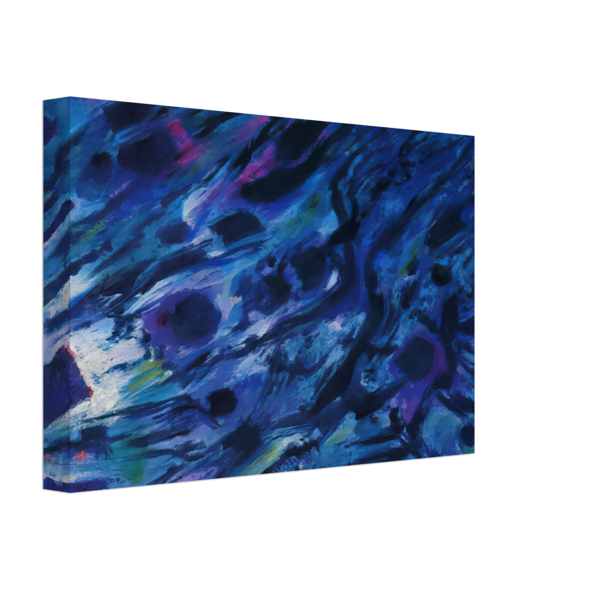 Alfred Manessier - Eaux vives - 1979 Canvas - 40x60 cm / 16x24 inches-canvas