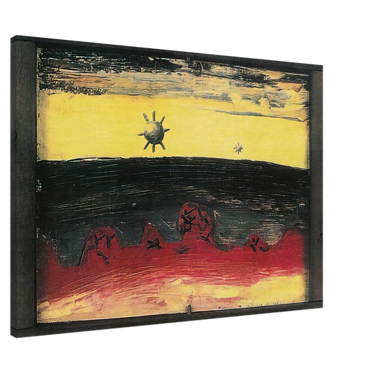 Forrest Bess - Prophecy - 1946 Canvas - 20x30 cm / 8x12 inches-canvas