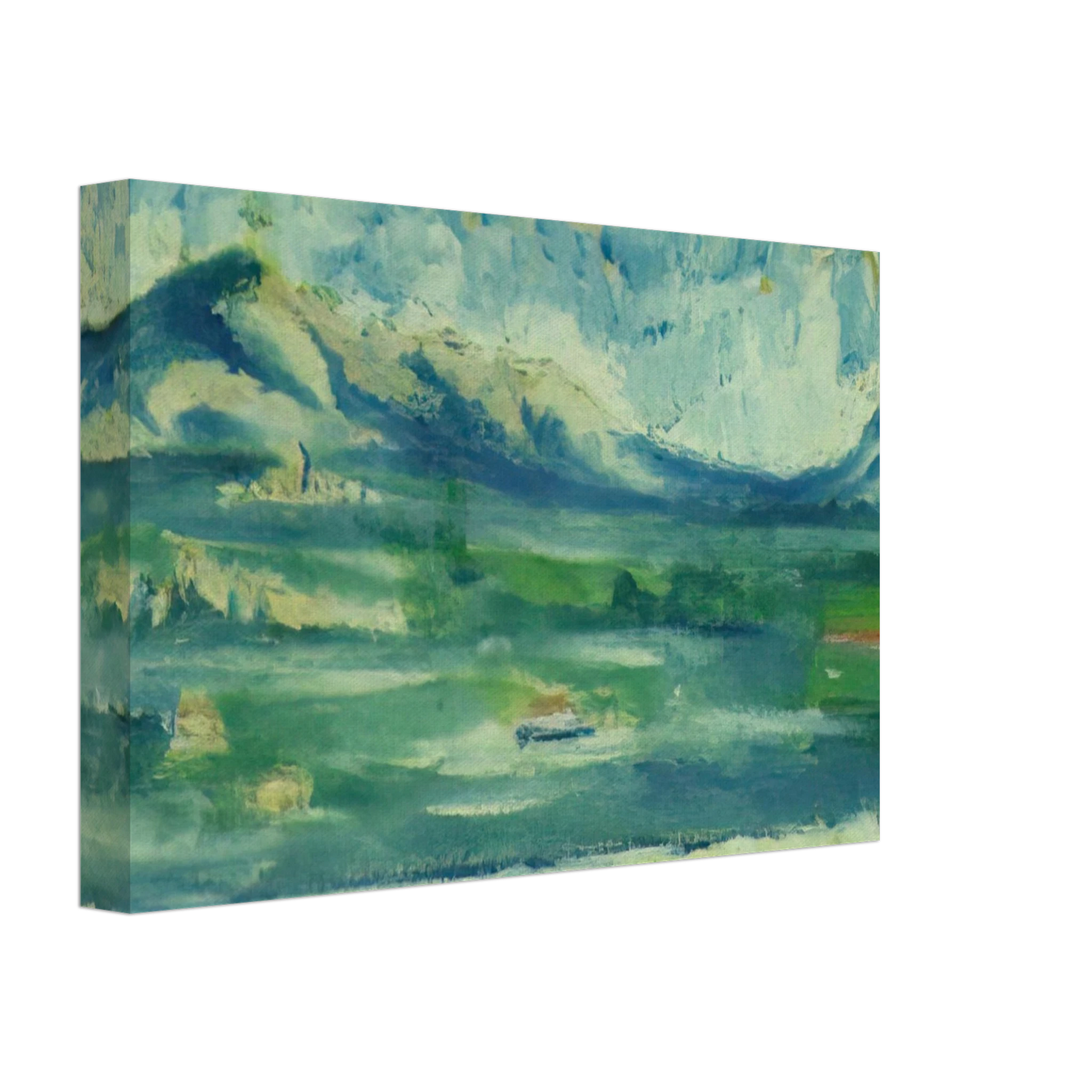 Salvador Dali - LANDSCAPE NEAR AMPURDAN 2 Canvas - 70x100 cm / 28x40 inches-canvas