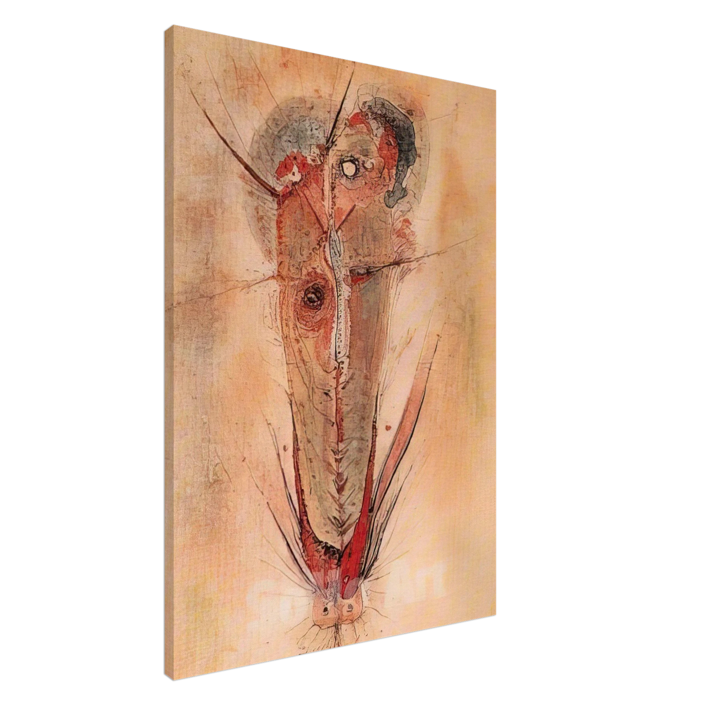 Wols - Don Juan - 1944 Canvas - 20x30 cm / 8x12 inches-canvas