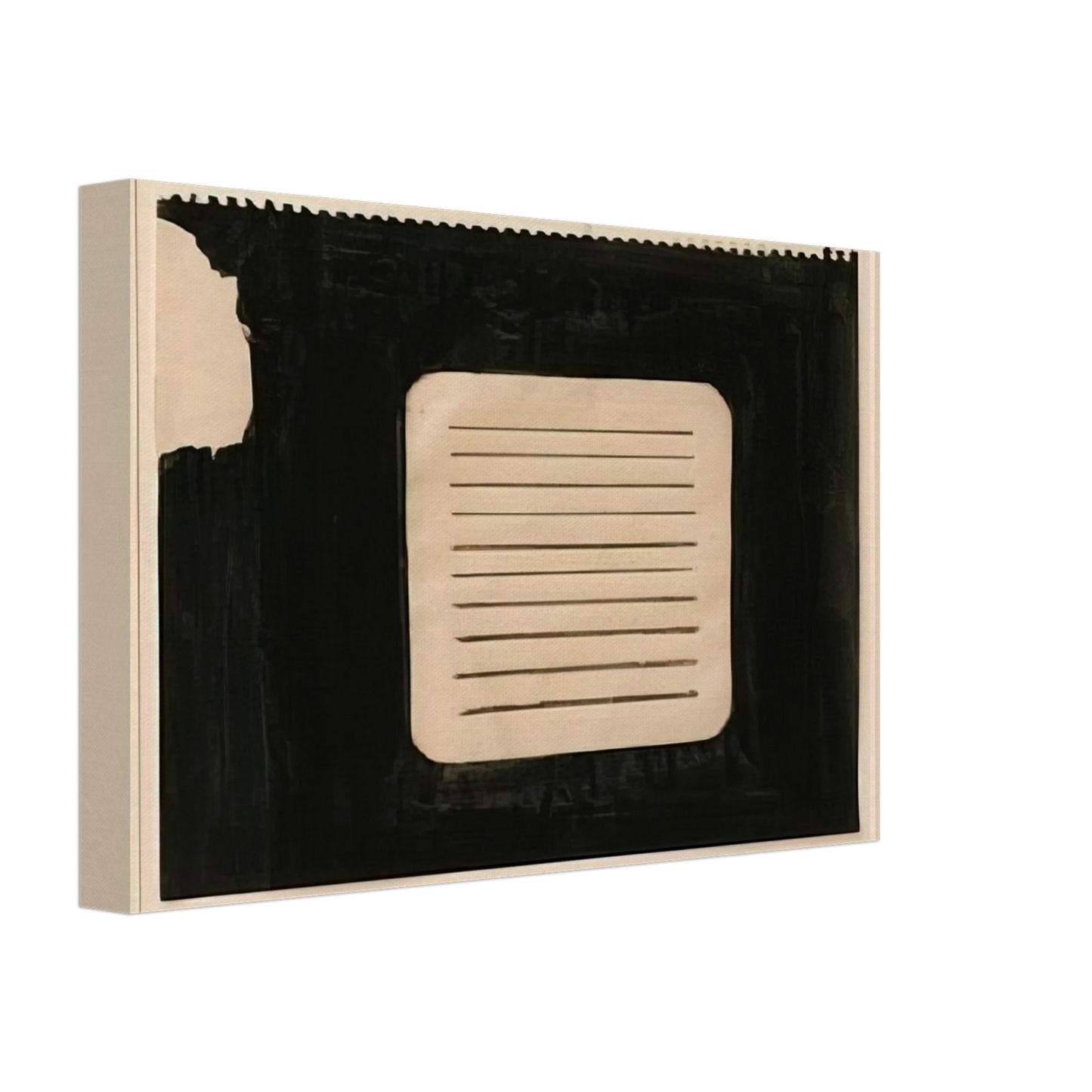 Donald Judd - Untitled - 1962 Canvas - 70x100 cm / 28x40 inches-canvas