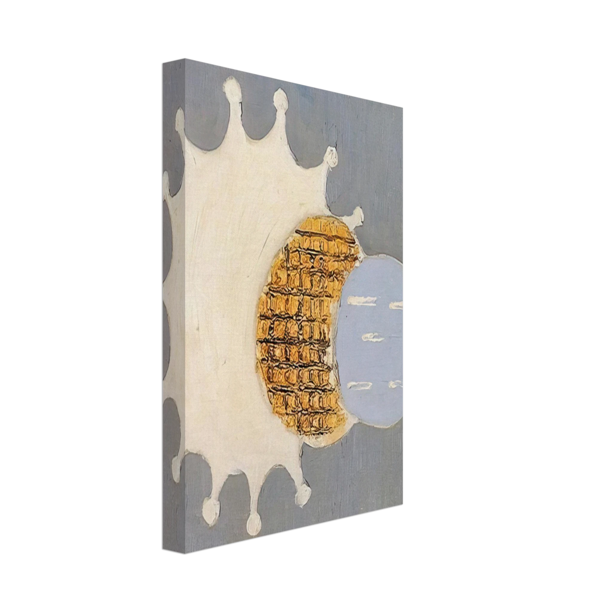 Forrest Bess - Untitled - 1967 Canvas - 40x60 cm / 16x24 inches-canvas