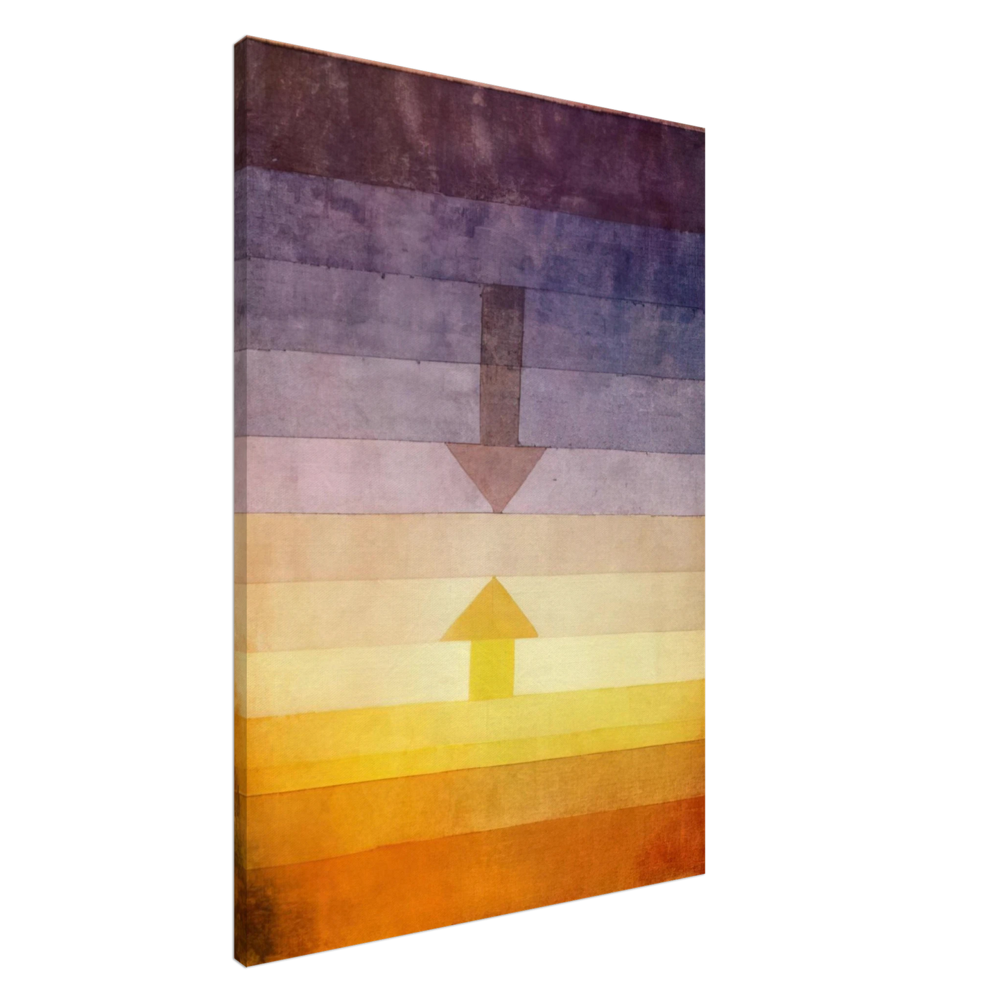 Paul Klee - SEPARATION IN THE EVENING 1922 Canvas - 20x30 cm / 8x12 inches-canvas