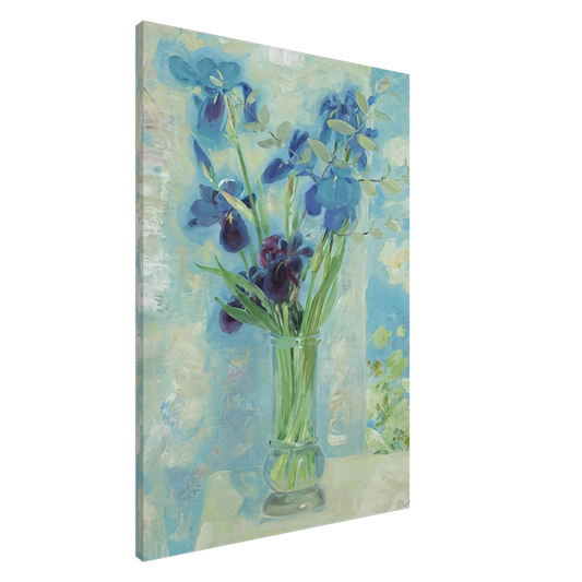 Le Pho - Fleurs - Post-Impressionism Canvas - 20x30 cm / 8x12 inches-canvas