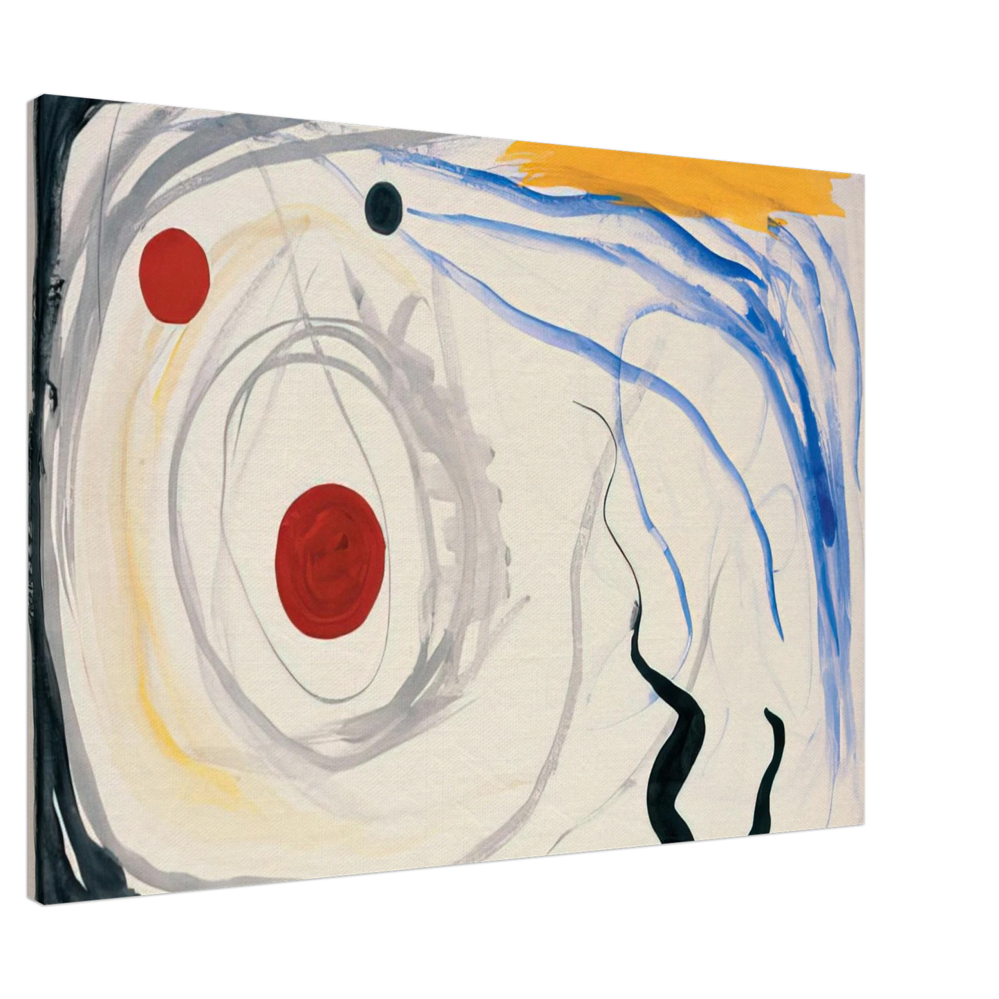 Alexander Calder - UNTITLED 1946 2 Canvas - 20x30 cm / 8x12 inches-canvas