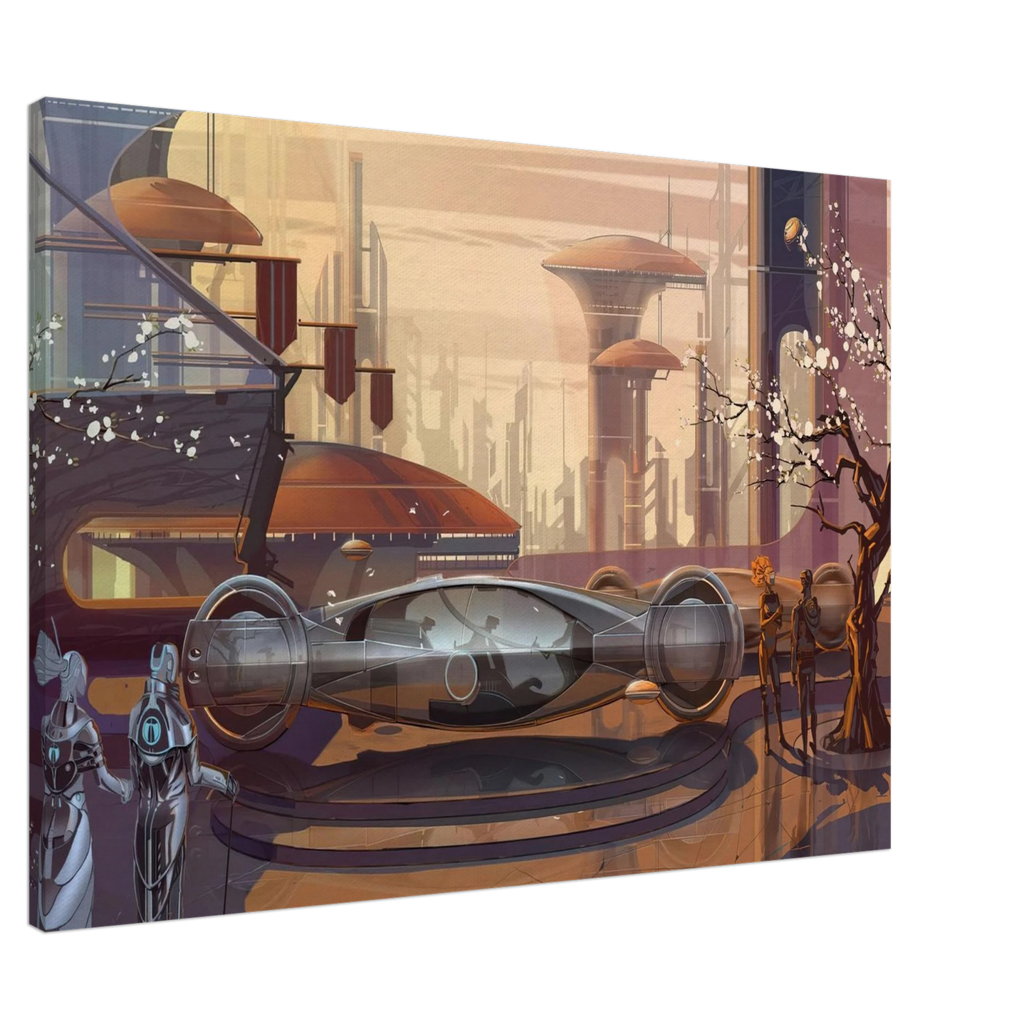 Syd Mead - Syd Mead Canvas - 20x30 cm / 8x12 inches-canvas