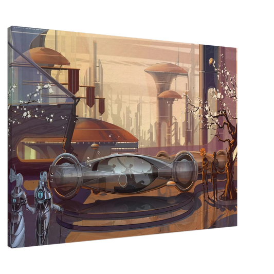 Syd Mead - Syd Mead Canvas - 20x30 cm / 8x12 inches-canvas