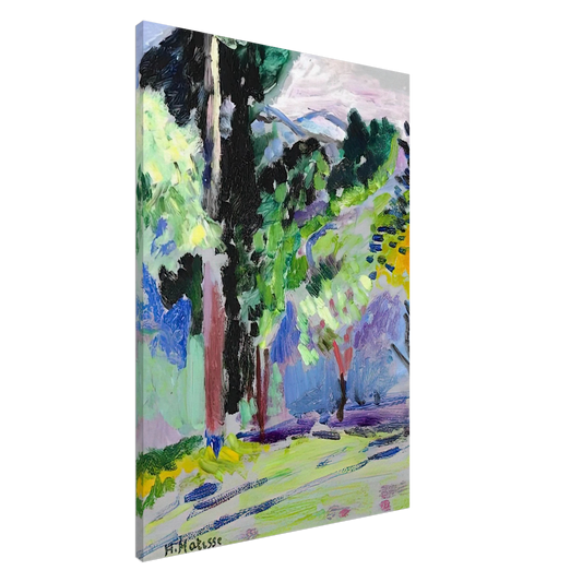 Henri Matisse - PAYSAGE A COLLIOURE 1905 Canvas - 20x30 cm / 8x12 inches-canvas