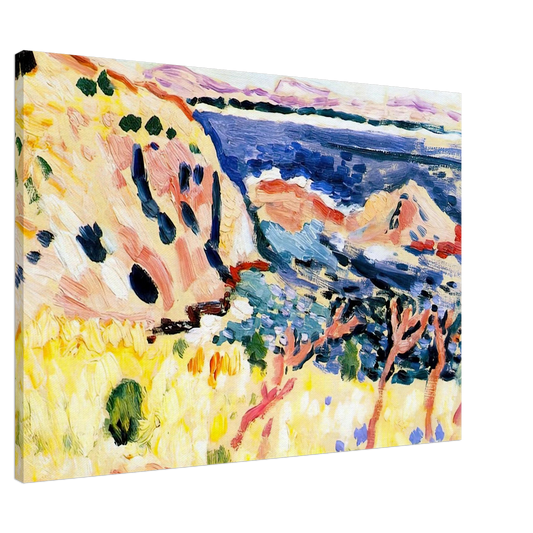 Henri Matisse - SEASCAPE 1905 Canvas - 20x30 cm / 8x12 inches-canvas