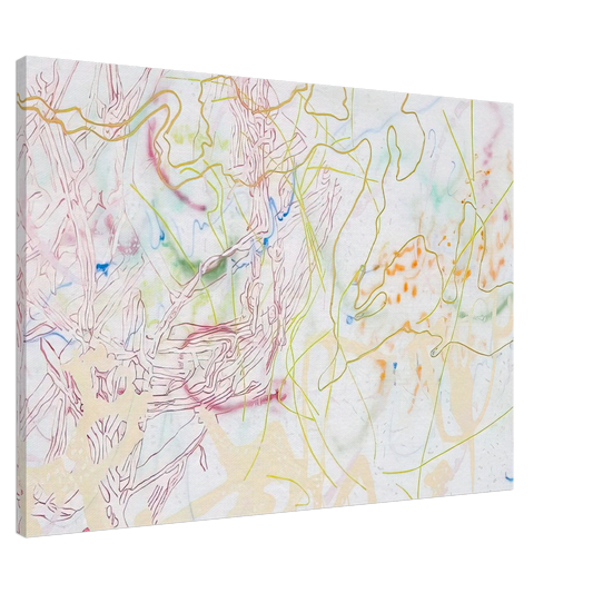 Nancy Graves - POLYTROPOS 1982 Canvas - 20x30 cm / 8x12 inches-canvas