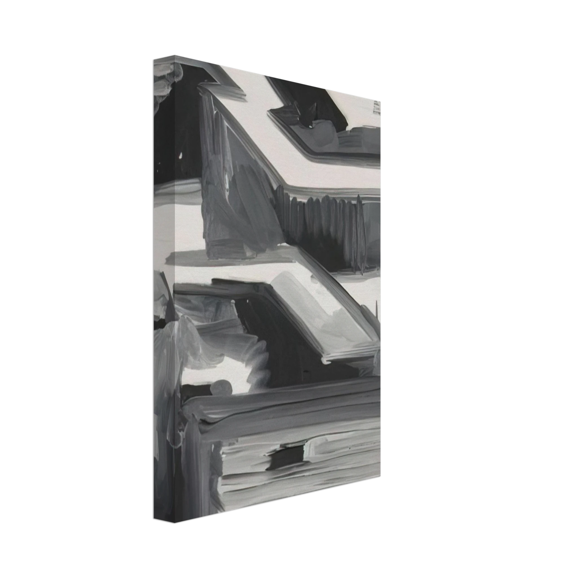 Gerhard Richter - TOWNSCAPE 1968 0 Canvas - 70x100 cm / 28x40 inches-canvas