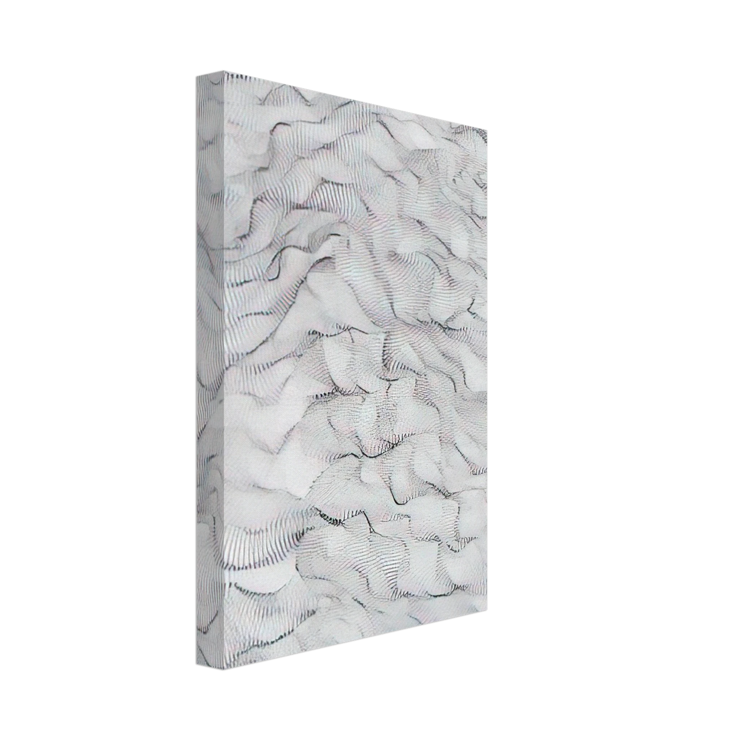 Dadamaino - Il movimento delle cose - 1996 Canvas - 70x100 cm / 28x40 inches-canvas