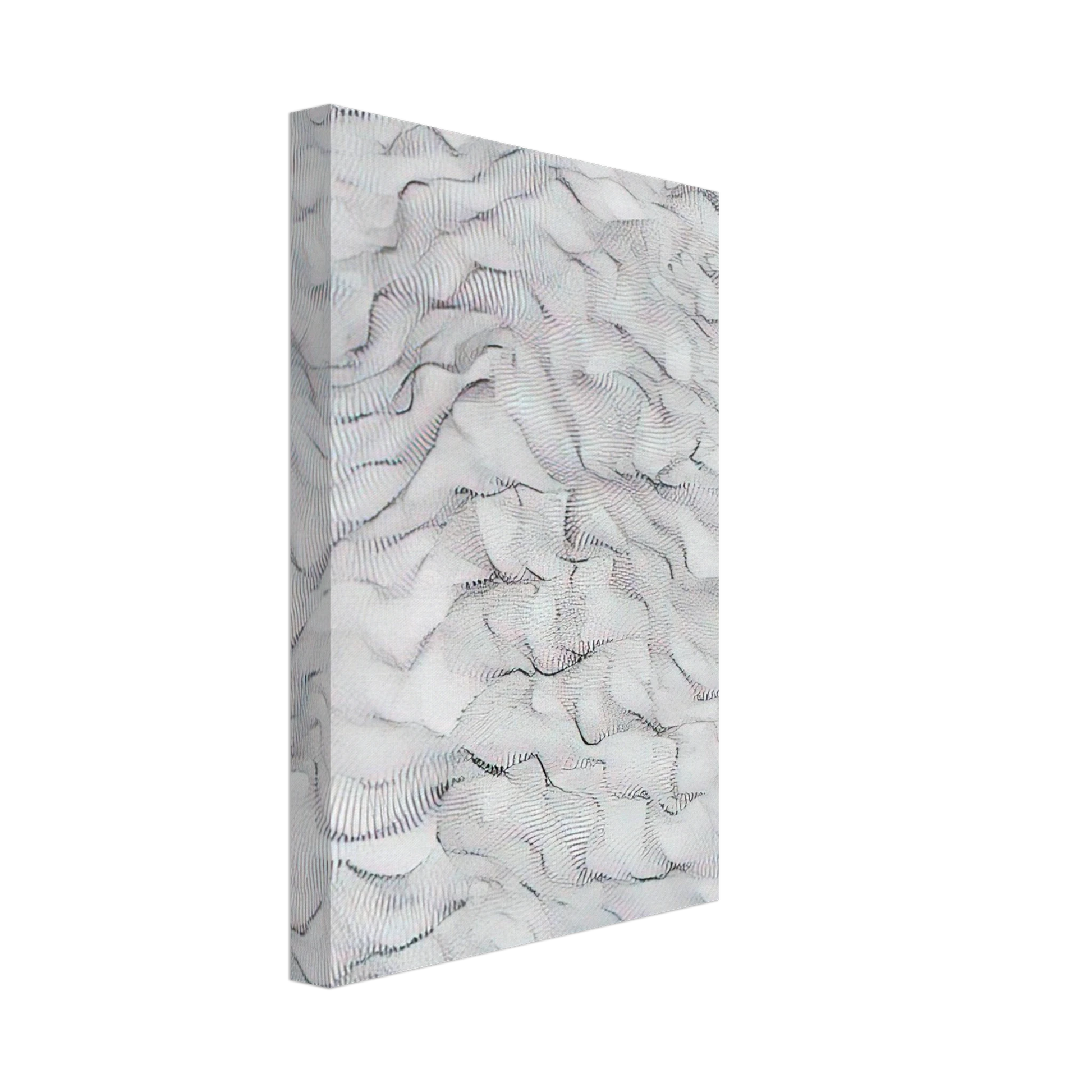 Dadamaino - Il movimento delle cose - 1996 Canvas - 70x100 cm / 28x40 inches-canvas