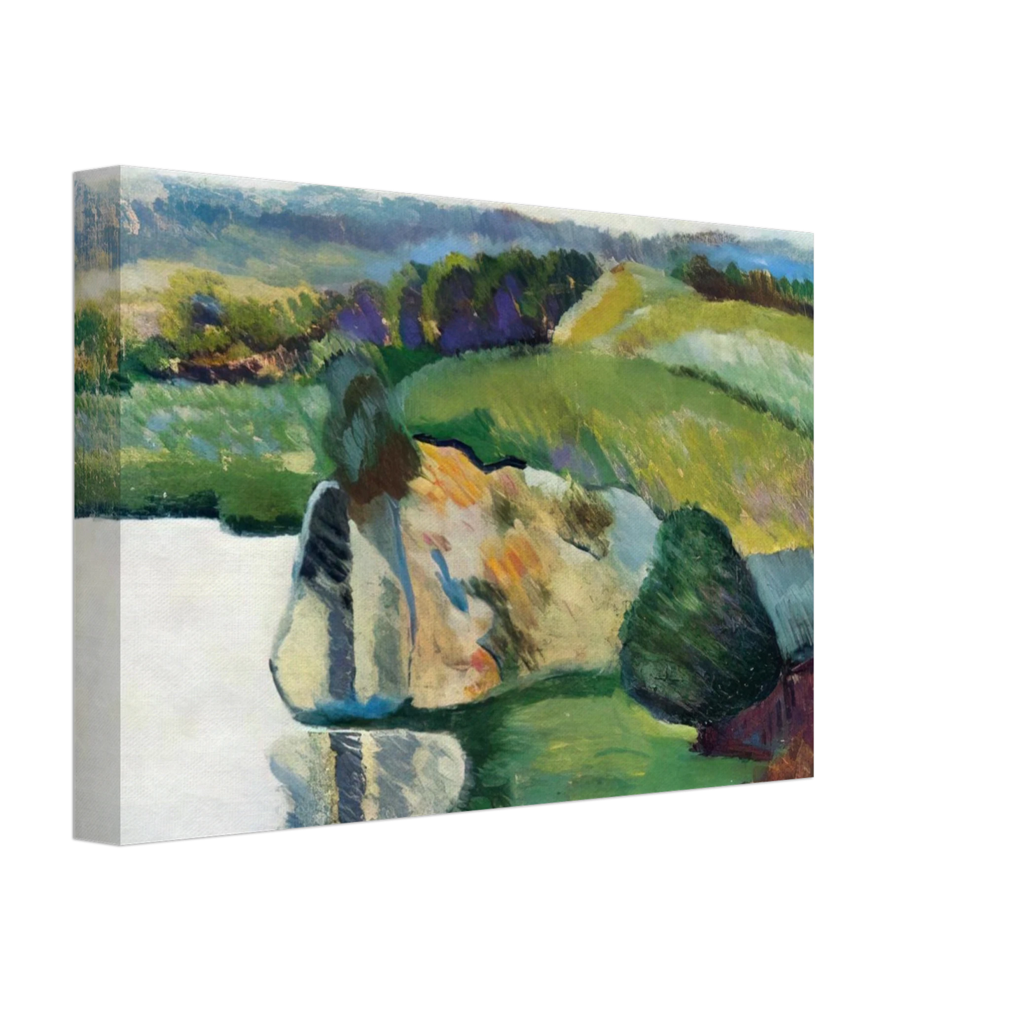 Moise Kisling - TYNIEC 1912 Canvas - 40x60 cm / 16x24 inches-canvas