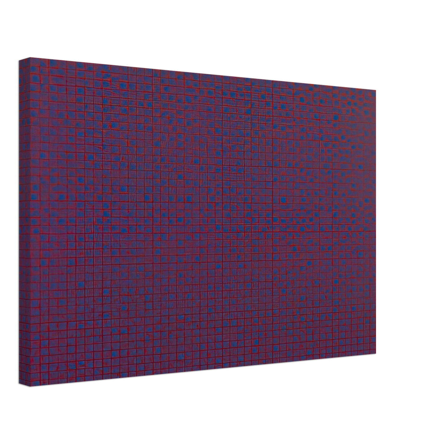 Francois Morellet - 4 trames 22Ã‚Â°5, 45Ã‚Â°, 67Ã‚Â°5, 90Ã‚Â° - 1969 Canvas - 40x60 cm / 16x24 inches-canvas