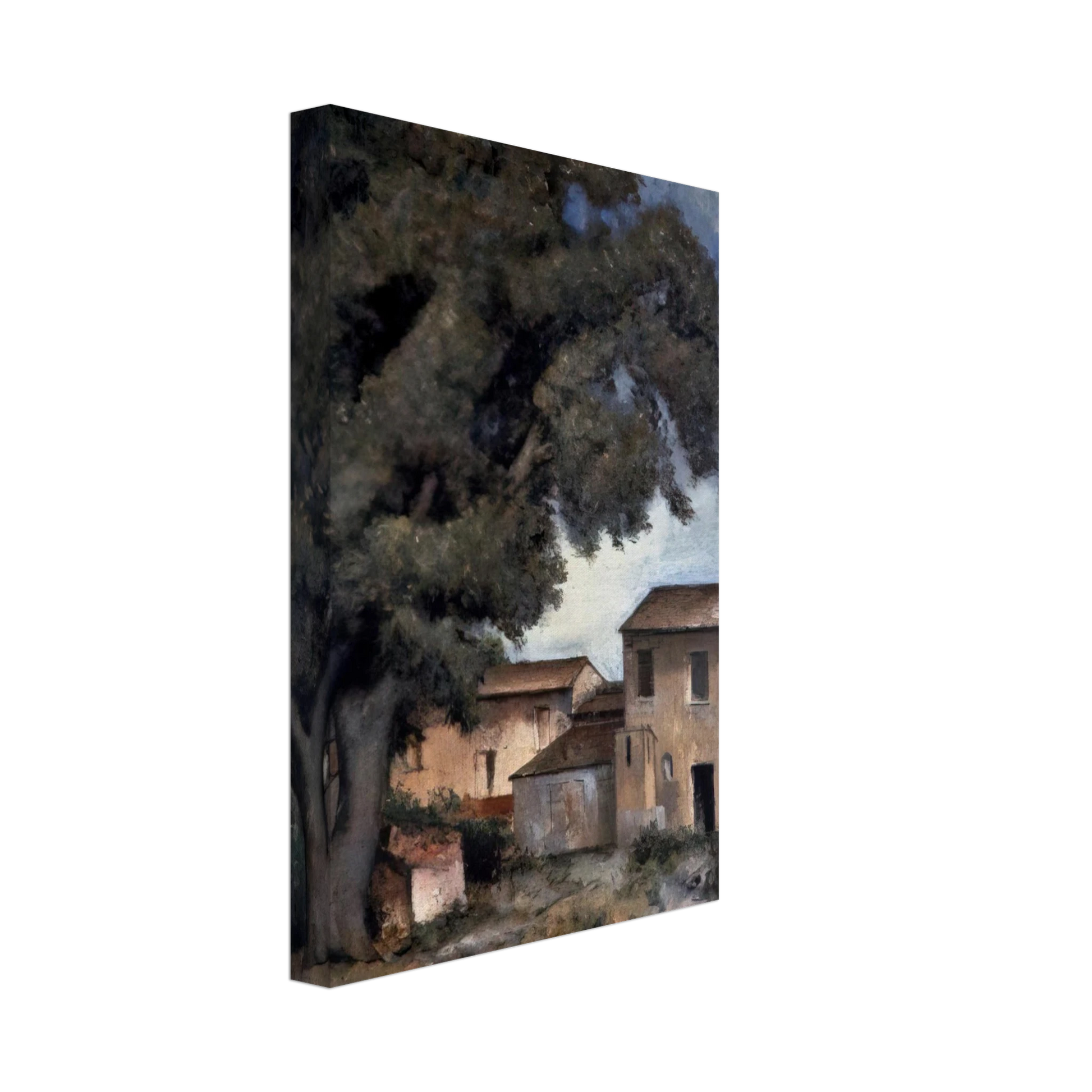 Carlo Carra - MERIGGIO 1927 Canvas - 40x60 cm / 16x24 inches-canvas