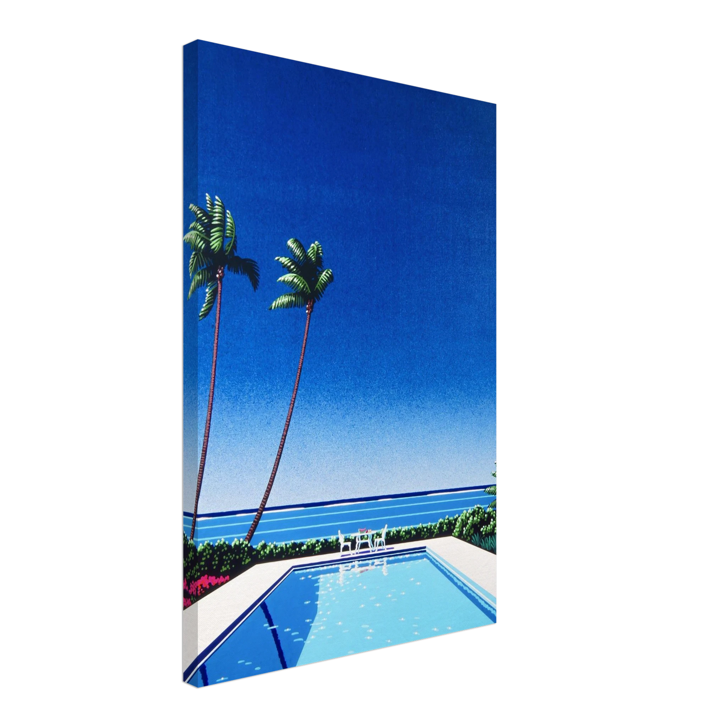 Hiroshi Nagai - Watermelon Pool Canvas - 40x60 cm / 16x24 inches-canvas