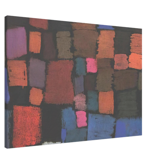 Paul Klee - COMING TO BLOOM 1934 Canvas - 20x30 cm / 8x12 inches-canvas