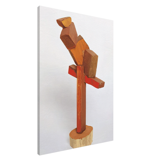 Esteban Vicente - DIVERTIMENTO 1997 Canvas - 20x30 cm / 8x12 inches-canvas