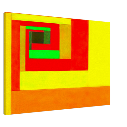 Victor Vasarely - Etudes Bauhaus C - 1929 Canvas - 20x30 cm / 8x12 inches-canvas