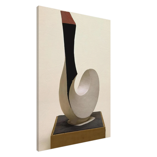 Kurt Schwitters - CHICKEN AND EGG 1946 Canvas - 20x30 cm / 8x12 inches-canvas