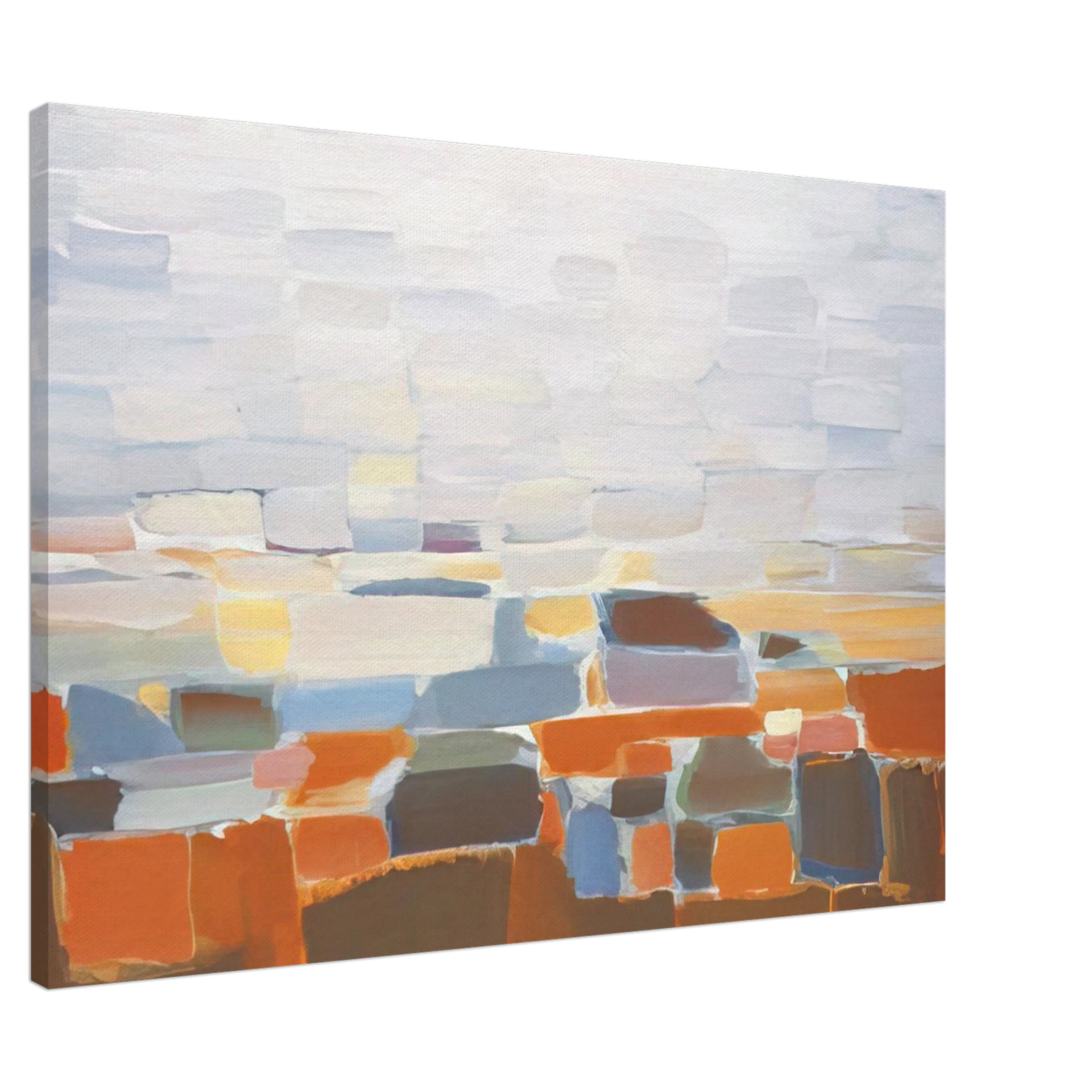 Nicolas de Stael - Ciel - Art Informel Canvas - 20x30 cm / 8x12 inches-canvas
