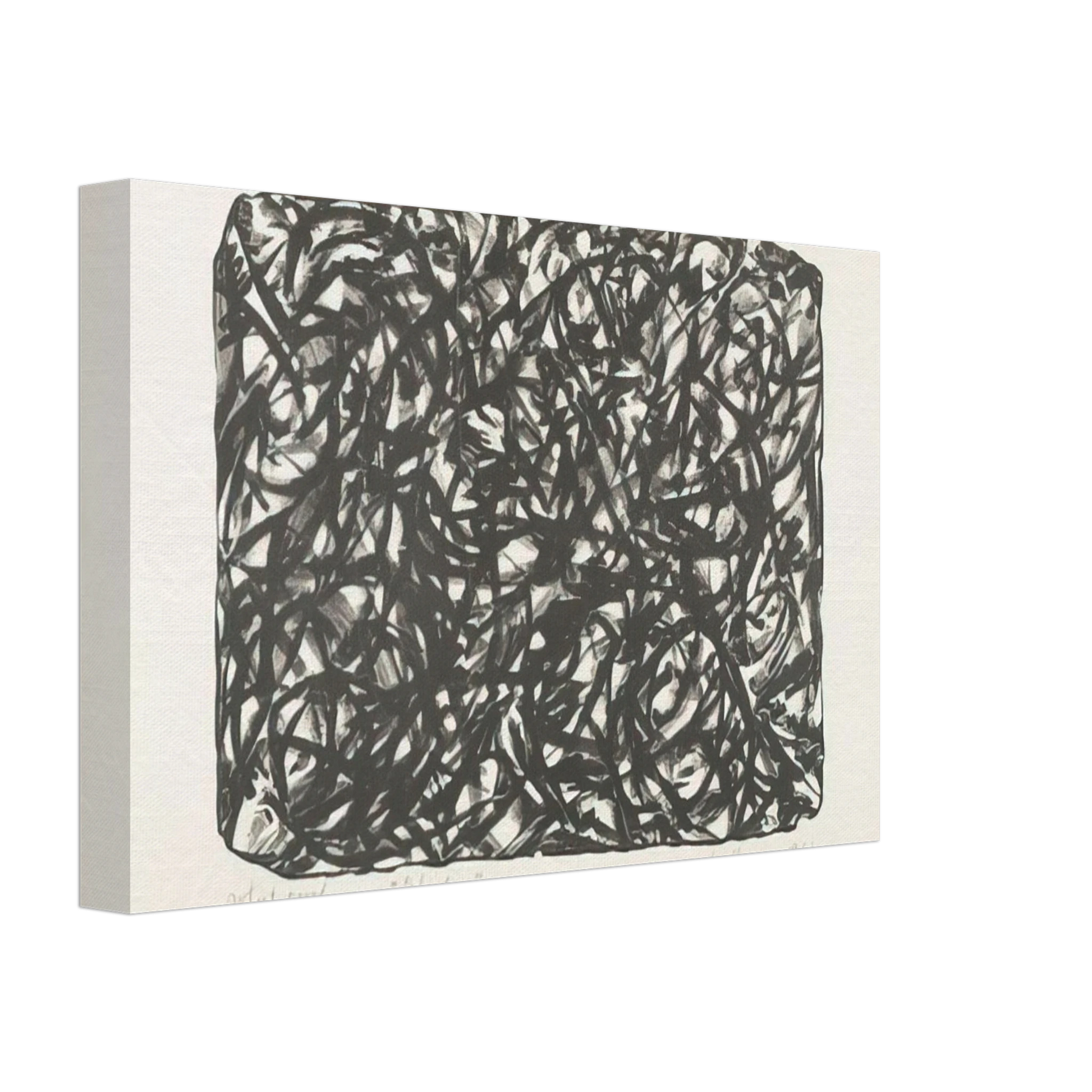 Lee Krasner - Obsidian Canvas - 40x60 cm / 16x24 inches-canvas