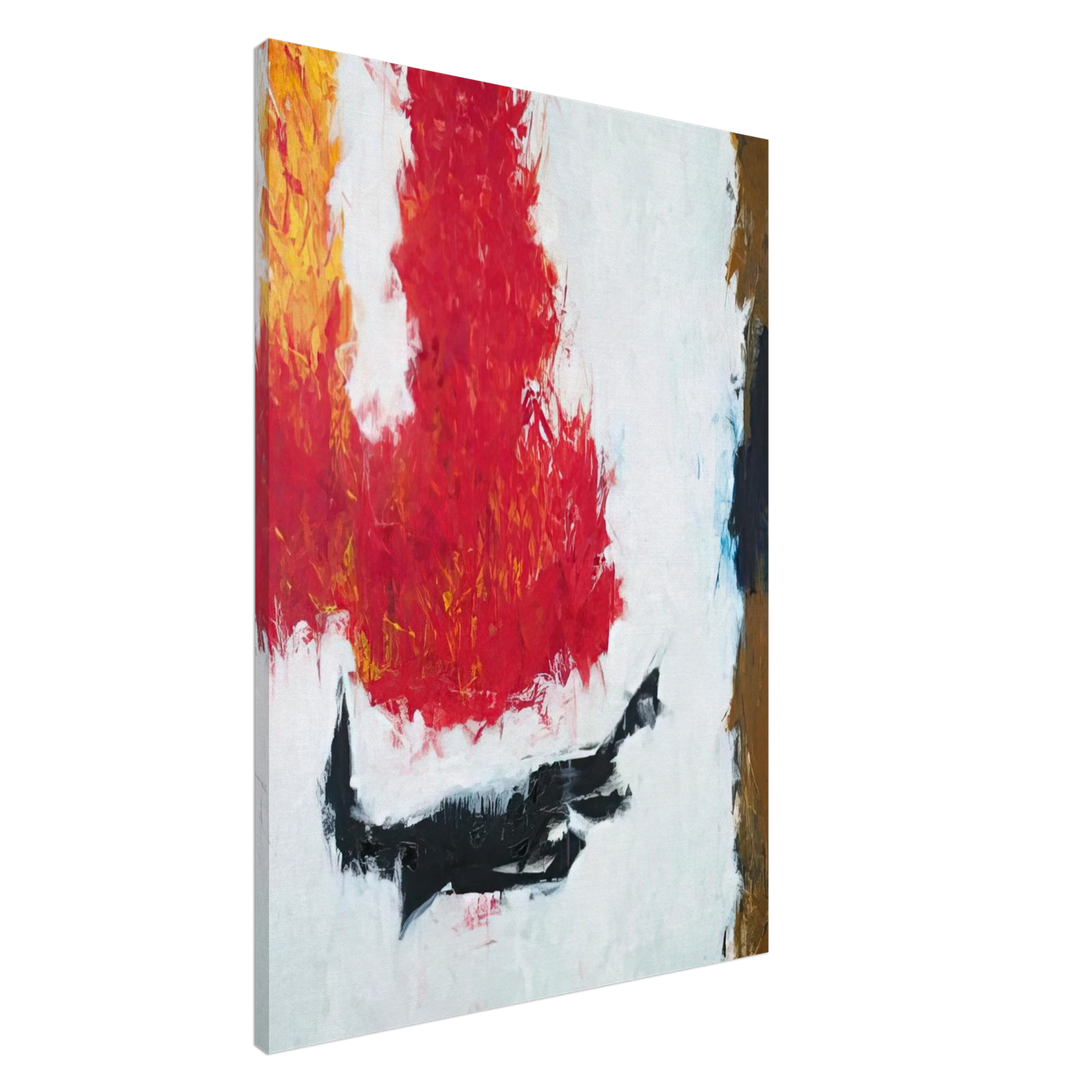 Theodoros Stamos - High Snow Low Sun - 1960 Canvas - 20x30 cm / 8x12 inches-canvas