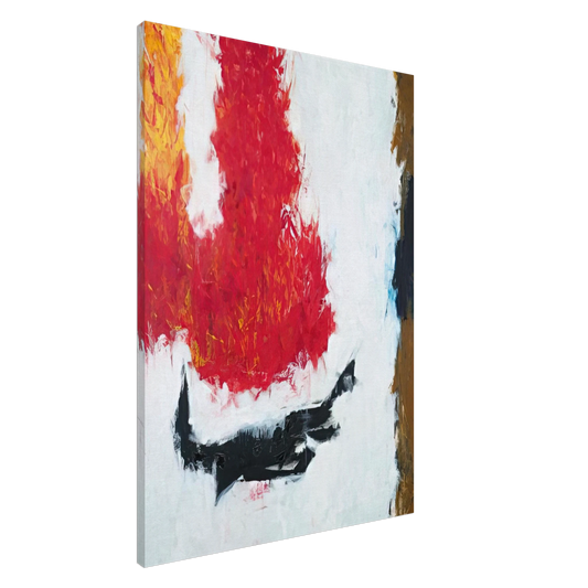 Theodoros Stamos - High Snow Low Sun - 1960 Canvas - 20x30 cm / 8x12 inches-canvas