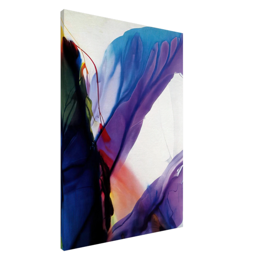 Paul Jenkins - Phenomena Yonder Near Canvas - 20x30 cm / 8x12 inches-canvas